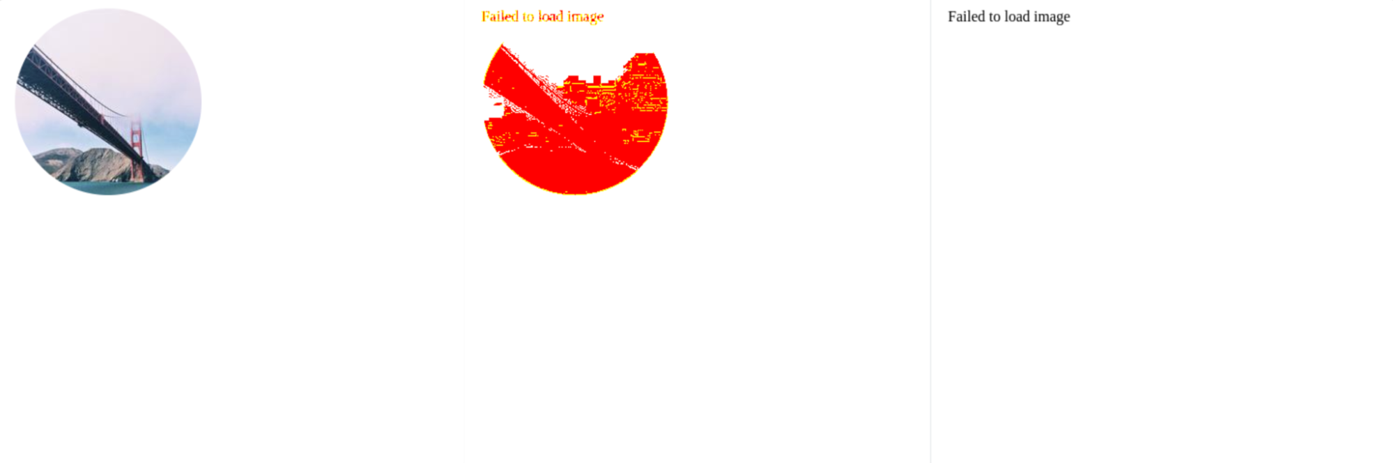 Example of visual regression testing